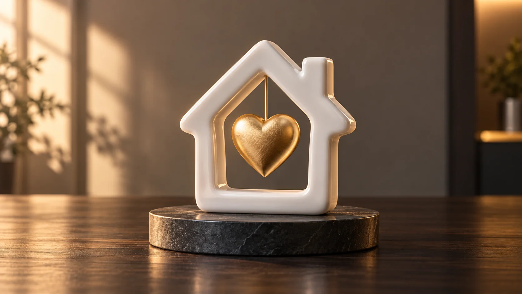 Home and heart course illustration