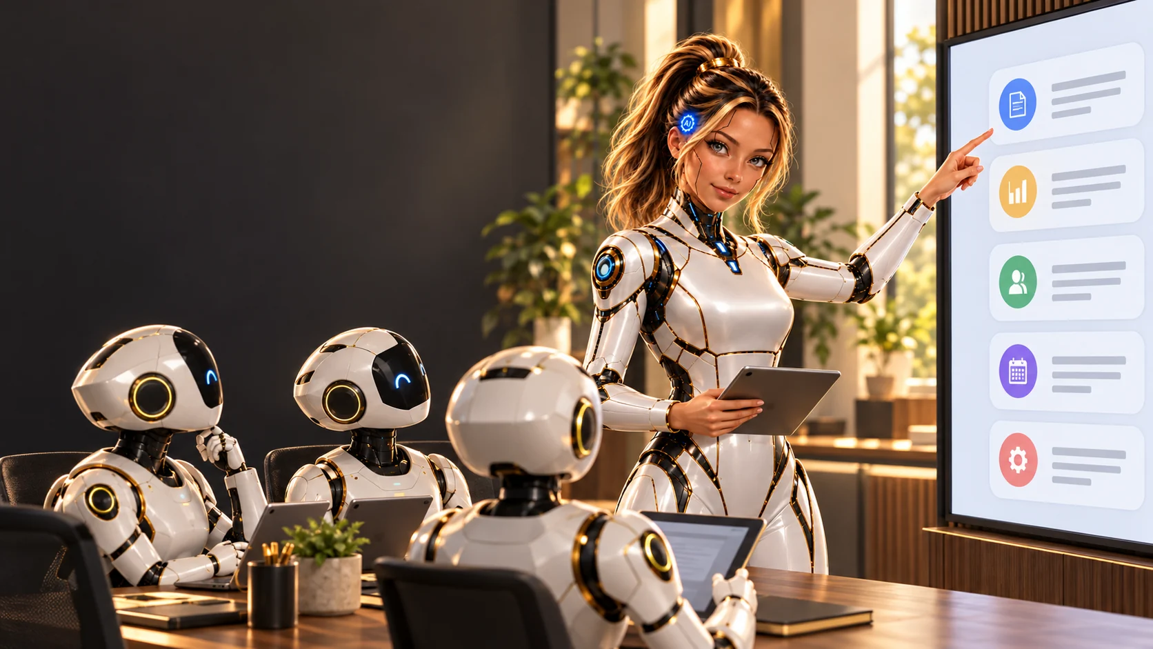 Nexa AI teaching a group of small AI agents